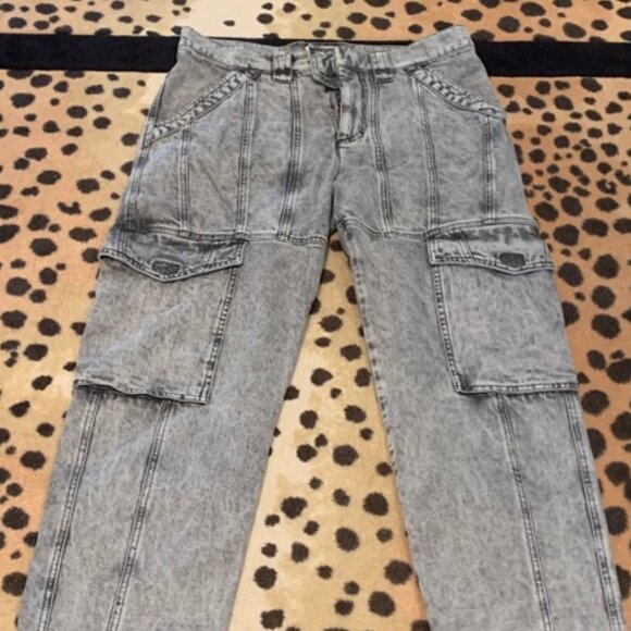 Marant Etoile black stone-washed denim jeans, size 44 - Picture 1 of 4